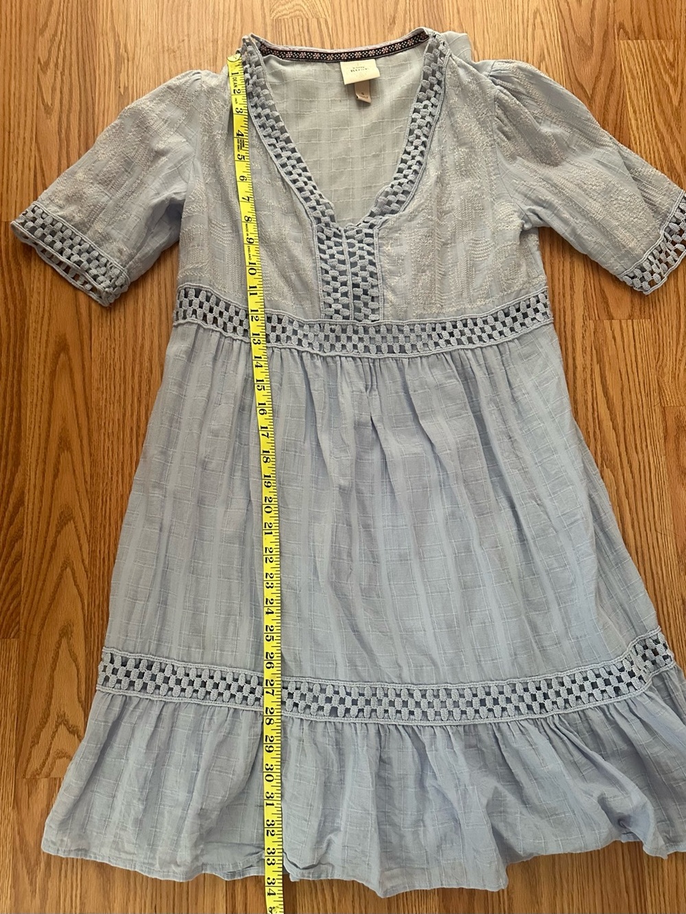 Knox Rose Light Blue Dress S - Picture 7 of 7